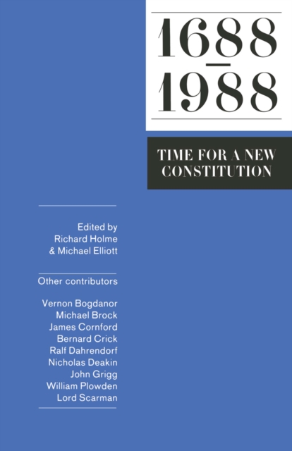 Time for a New Constitutional Change, PDF eBook