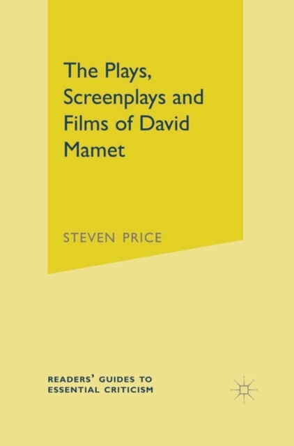 The Plays, Screenplays and Films of David Mamet, EPUB eBook