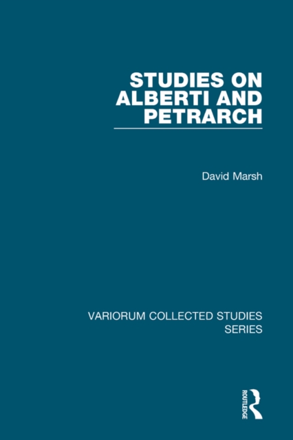 Studies on Alberti and Petrarch, EPUB eBook