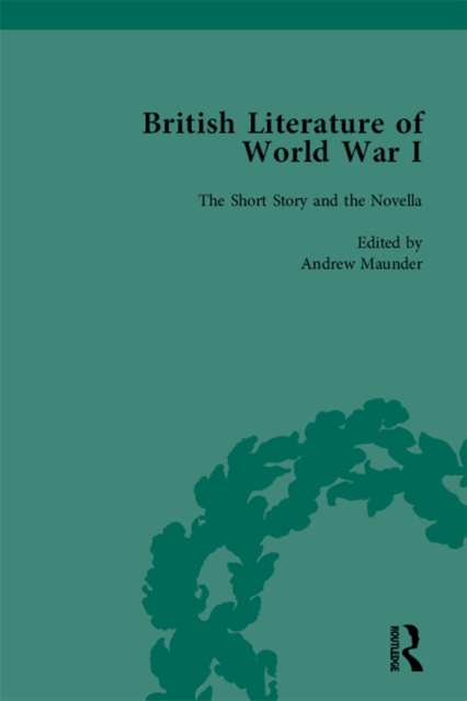 British Literature of World War I, Volume 1, PDF eBook