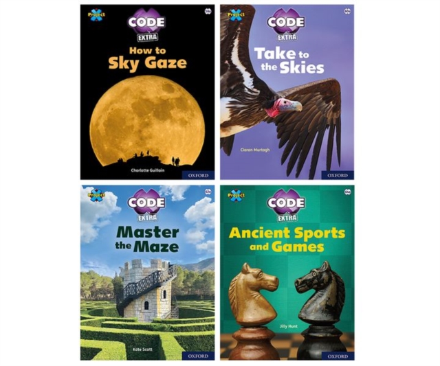 Project X CODE Extra: White and Lime Book Bands, Oxford Levels 10 and 11: Sky Bubble and Maze Craze, Mixed Pack of 4, Paperback / softback Book