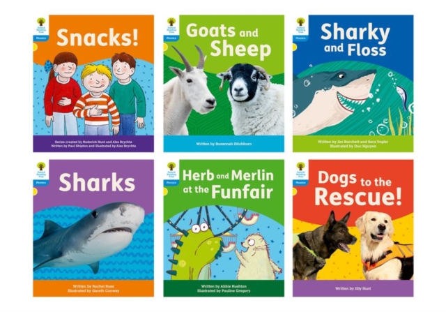 Oxford Reading Tree: Floppy's Phonics Decoding Practice: Oxford Level 3: Mixed Pack of 6, Paperback / softback Book
