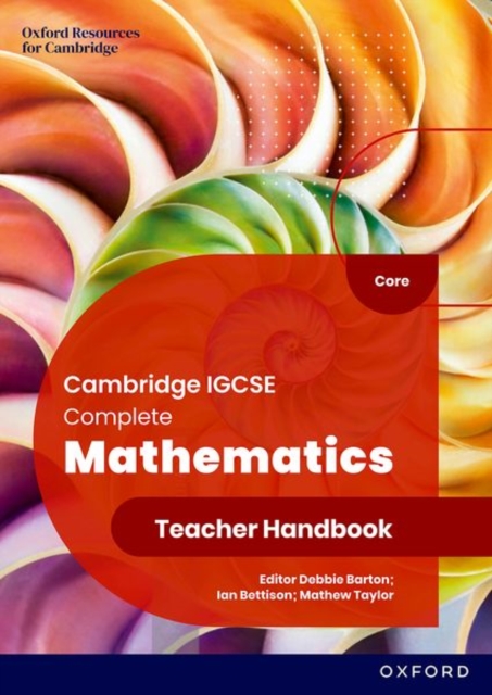 Cambridge IGCSE Complete Mathematics Core: Teacher Handbook Sixth Edition, Paperback / softback Book