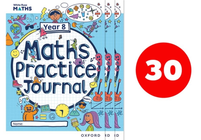 White Rose Maths Practice Journals Year 8 Workbooks: Pack of 30, Paperback / softback Book