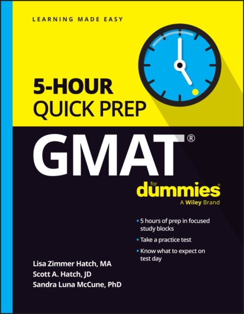 GMAT 5-Hour Quick Prep For Dummies, PDF eBook