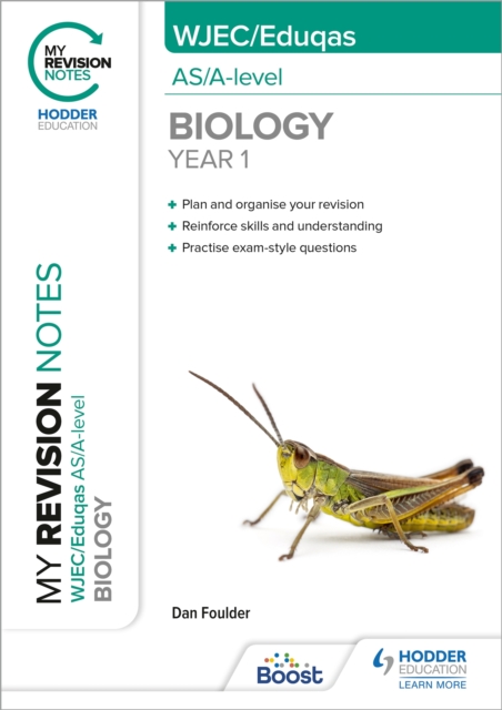 My Revision Notes: WJEC/Eduqas AS/A-Level Year 1 Biology, Paperback / softback Book