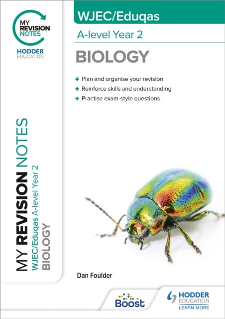 My Revision Notes: WJEC/Eduqas A-Level Year 2 Biology, Paperback / softback Book