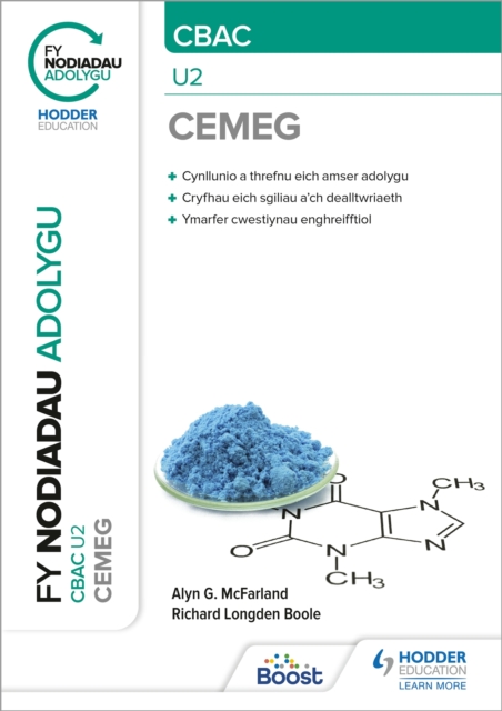 Fy Nodiadau Adolygu: CBAC Cemeg U2 (My Revision Notes: CBAC/Eduqas A-Level Year 2 Chemistry), Paperback / softback Book