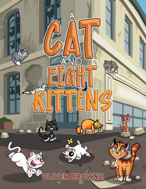 A Cat and Eight Kittens, Hardback Book