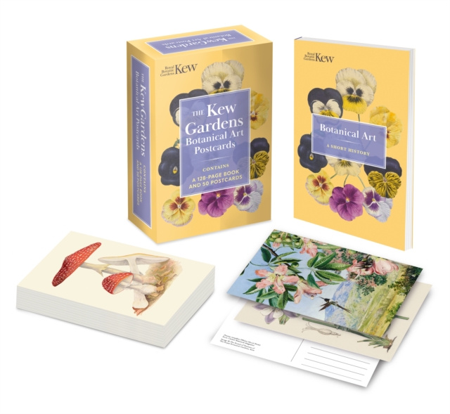 The Kew Gardens Botanical Art Postcards : Contains a 128-page Book and 50 Postcards, Paperback / softback Book