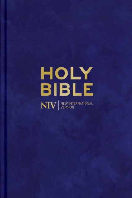 NIV Larger Print Personal Velvet Bible, Hardback Book