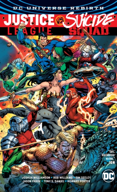 Justice League vs. Suicide Squad, Hardback Book