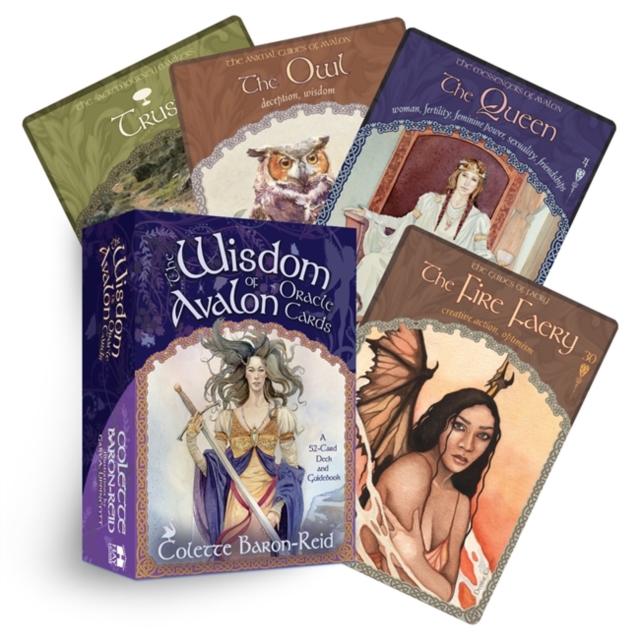 Wisdom Of Avalon Oracle Cards, Cards Book