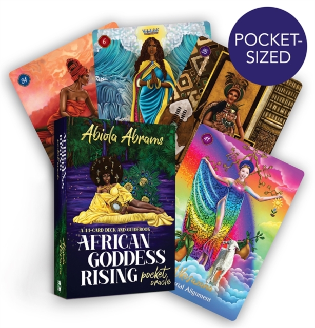 African Goddess Rising Pocket Oracle : A 44-Card Deck and Guidebook, Cards Book