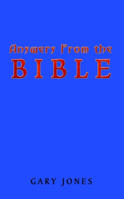 Answers from the Bible, Paperback / softback Book