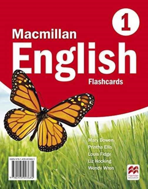 Macmillan English 1 Flashcards, Cards Book