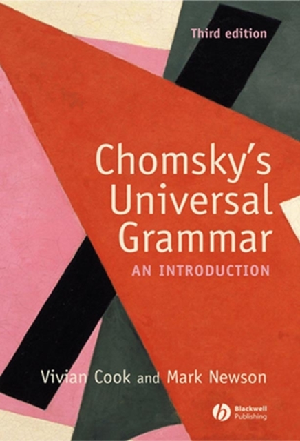 Chomsky's Universal Grammar : An Introduction, Hardback Book