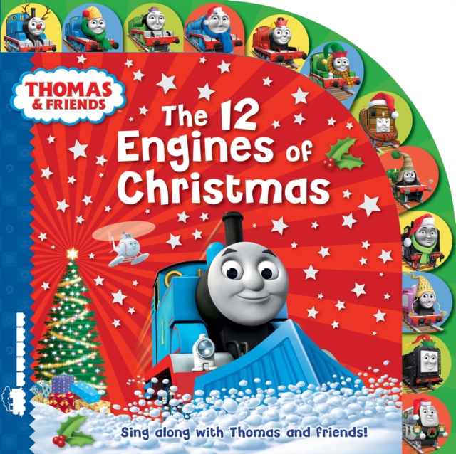 Thomas & Friends: The 12 Engines of Christmas, Hardback Book