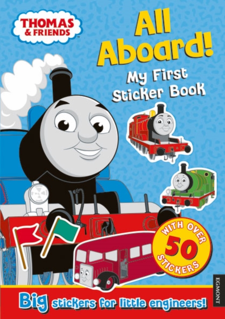 Thomas the Tank Engine All Aboard! My First Sticker Book, Paperback / softback Book