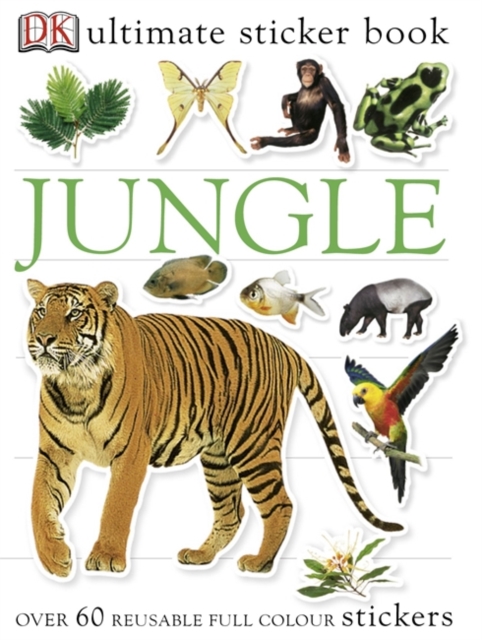 Jungle Ultimate Sticker Book, Paperback Book