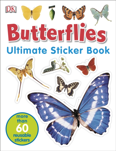 Butterflies Ultimate Sticker Book, Paperback / softback Book