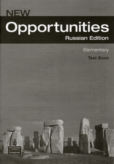 Opportunities Russia Elementary Test Book, Paperback Book