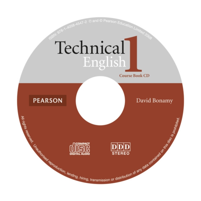 Technical English Level 1 Course Book CD, CD-ROM Book