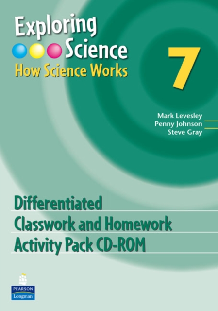 Exploring Science : How Science Works Year 7 Differentiated Classroom and Homework Activity Pack CD-ROM, CD-ROM Book