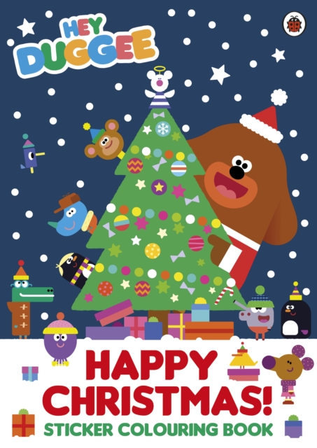 Hey Duggee: Happy Christmas! Sticker Colouring Book, Paperback / softback Book