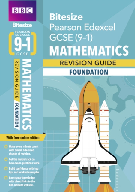 BBC Bitesize Edexcel GCSE (9-1) Maths Foundation Revision Guide inc online edition - 2023 and 2024 exams, Mixed media product Book