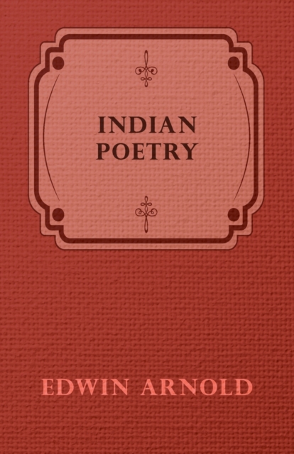 Indian Poetry, Paperback / softback Book