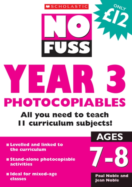 No Fuss: Year 3 Photocopiables, Paperback / softback Book