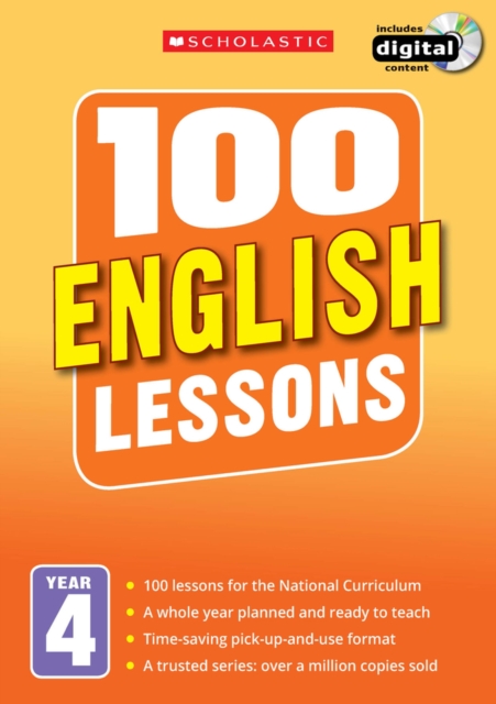 100 English Lessons: Year 4, Multiple-component retail product, part(s) enclose Book