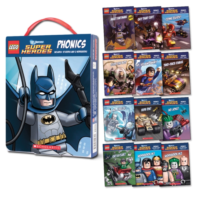 LEGO DC Super Heroes: Phonics Box Set, Hardback Book