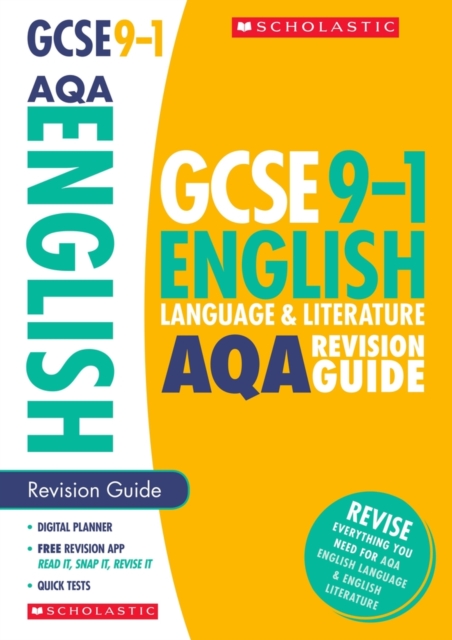 English Language and Literature Revision Guide for AQA, Paperback / softback Book