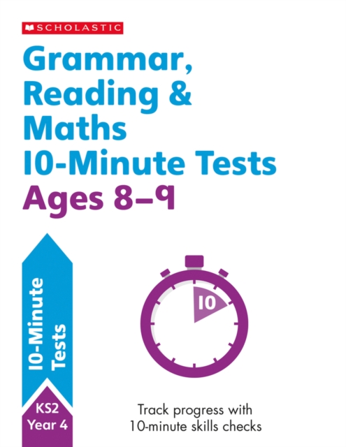 Grammar, Reading & Maths 10-Minute Tests Ages 8-9, Paperback / softback Book