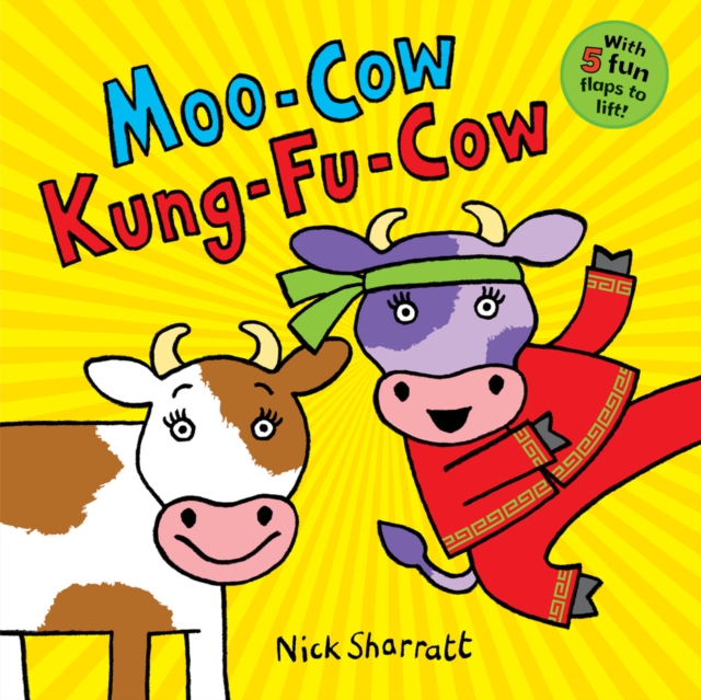 Moo-Cow Kung-Fu-Cow, Board book Book