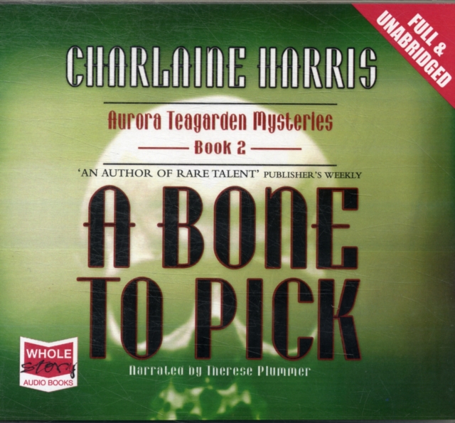 A Bone to Pick, CD-Audio Book