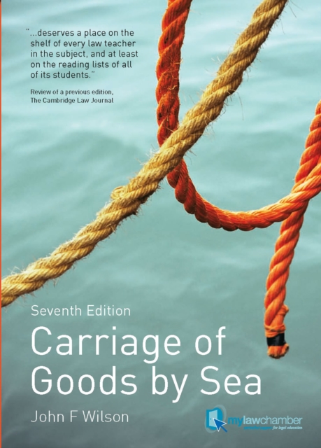 Carriage of Goods by Sea, PDF eBook