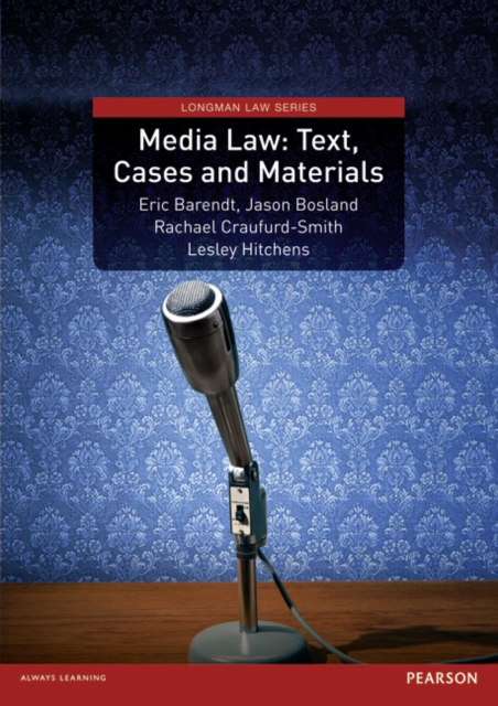 Media Law: Text, Cases and Materials, Paperback / softback Book