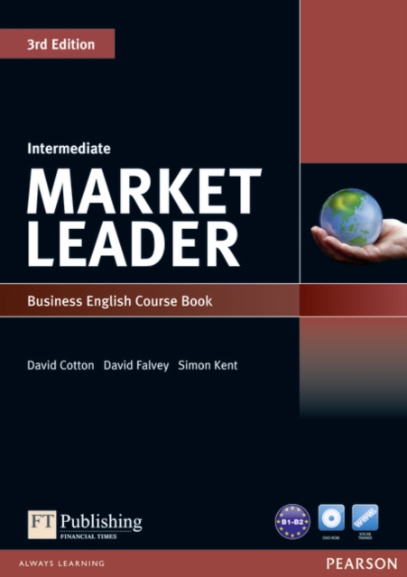 Market Leader 3rd Edition Intermediate Coursebook & DVD-Rom Pack, Multiple-component retail product Book