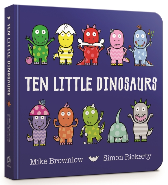 Ten Little Dinosaurs Board Book, Board book Book