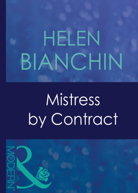 Mistress By Contract, EPUB eBook