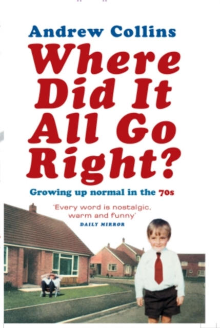 Where Did It All Go Right? : Growing Up Normal in the 70s, EPUB eBook