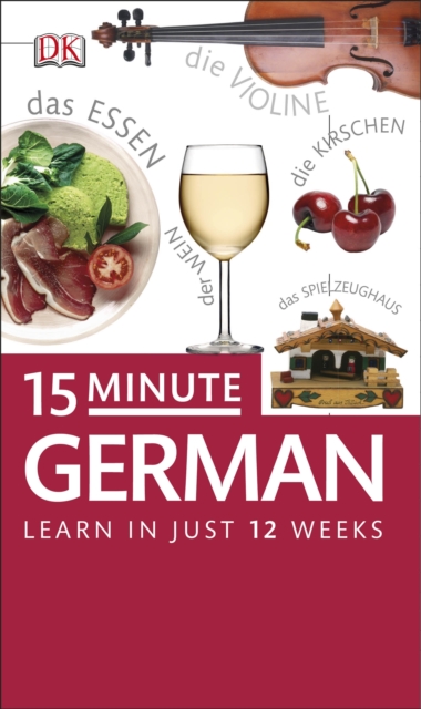 15-Minute German, Paperback Book