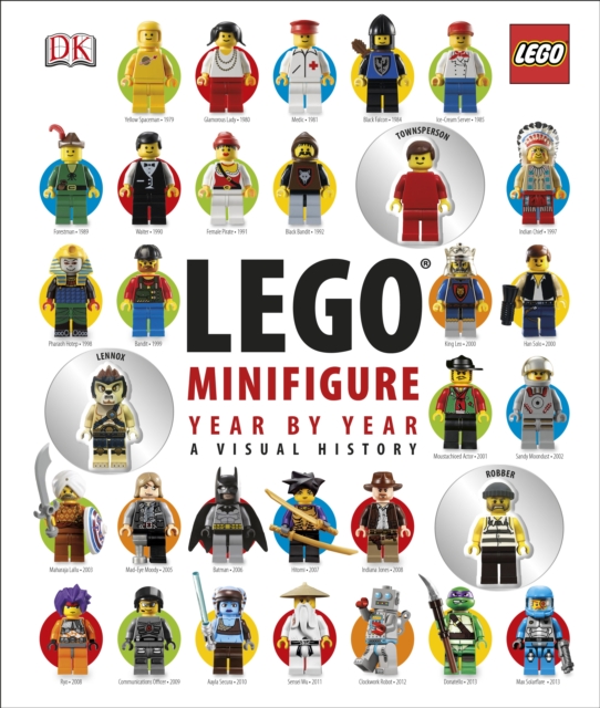 LEGO (R) Minifigure Year by Year A Visual History : With 3 Minifigures, Hardback Book