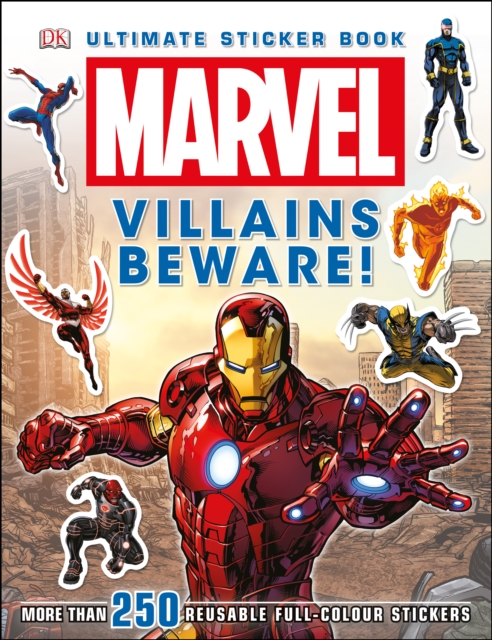 Marvel Villains Beware Ultimate Sticker Book!, Paperback Book