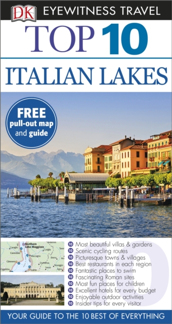 Top 10 Italian Lakes, Paperback / softback Book