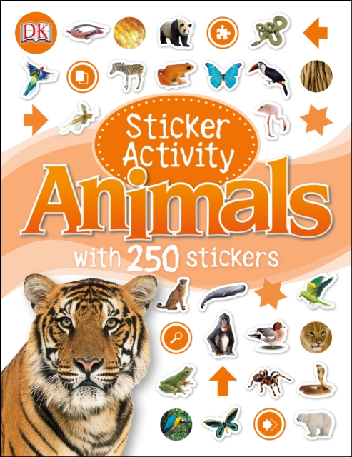 Sticker Activity Animals, Paperback Book