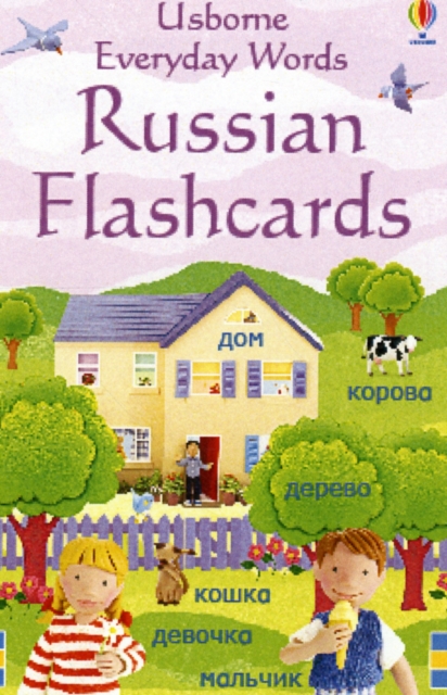 Everyday Words in Russian Flashcards, Cards Book